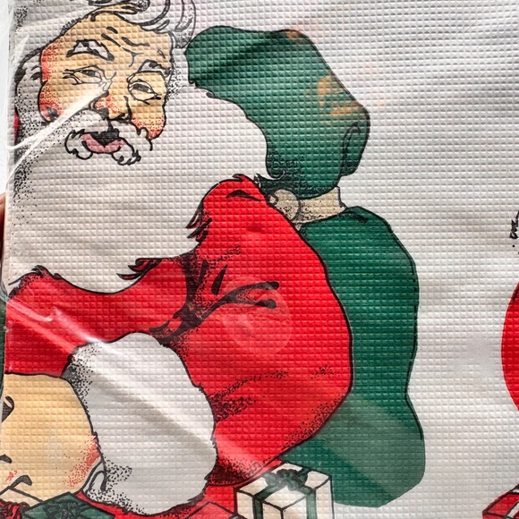 Vintage NOS Paper Tablecover Christmas‎ Santa Claus 48x88” Party Creations - Picture 5 of 5